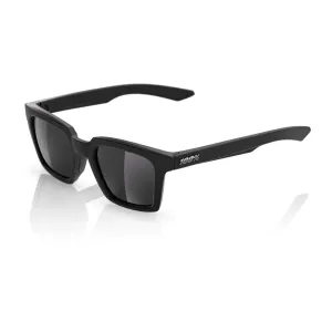 100% Erba Glasses Soft Tact Black / Smoke Lens