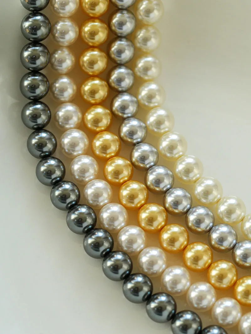 10mm Pearl Beads Necklace