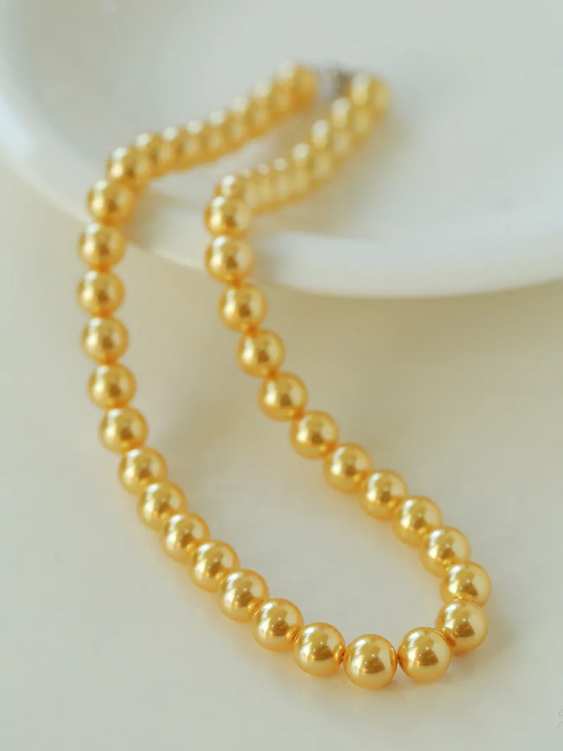10mm Pearl Beads Necklace