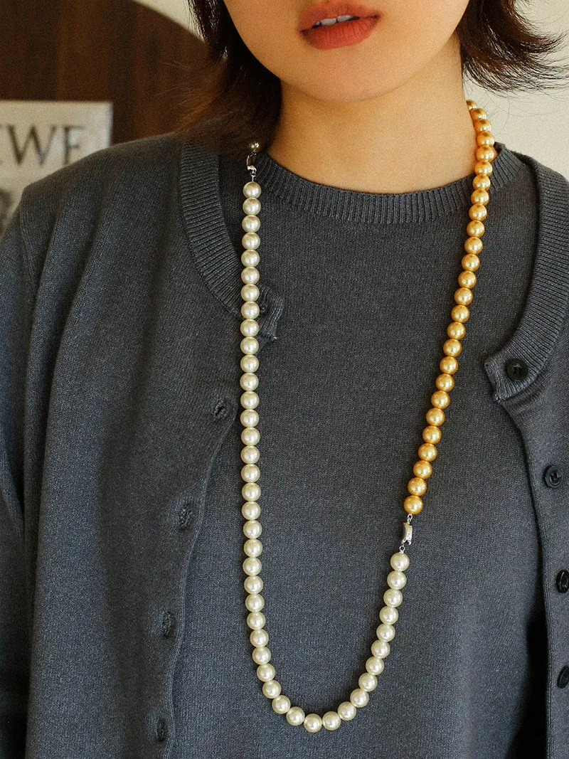 10mm Pearl Beads Necklace