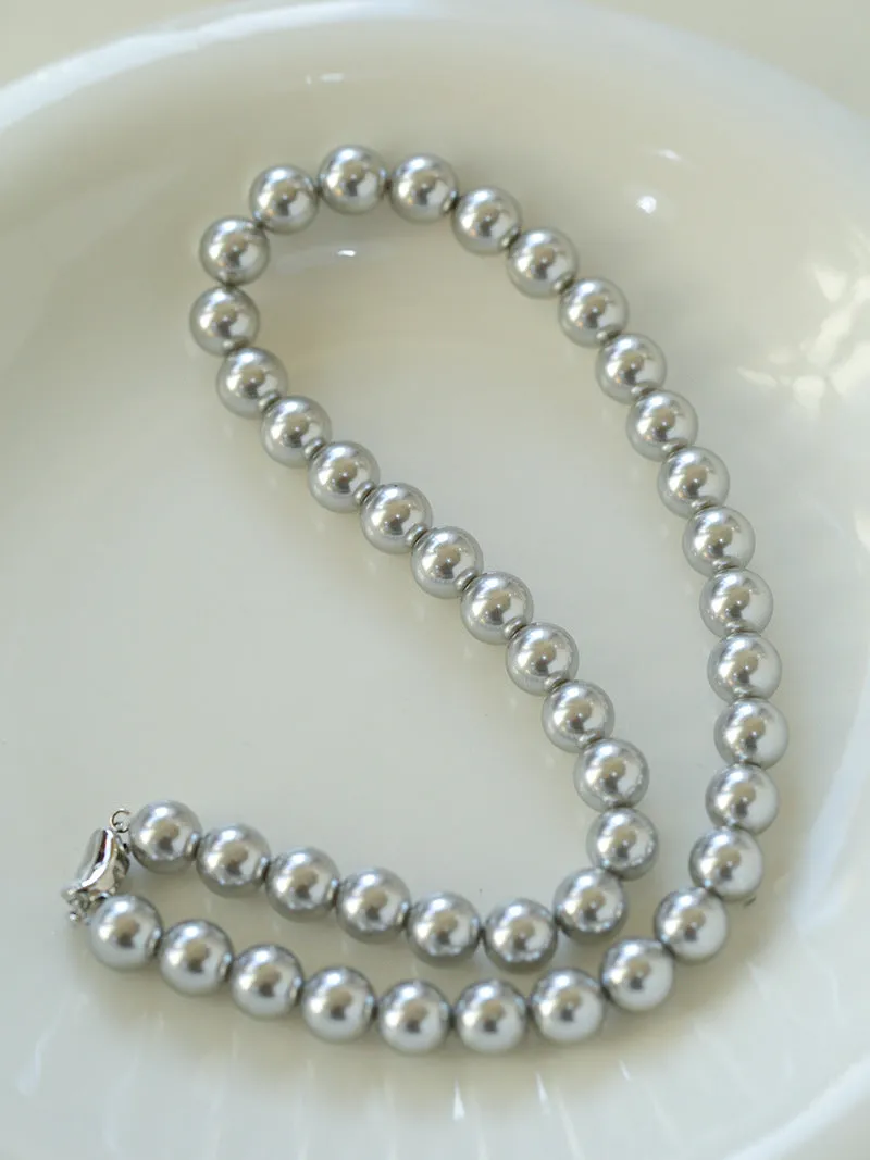 10mm Pearl Beads Necklace
