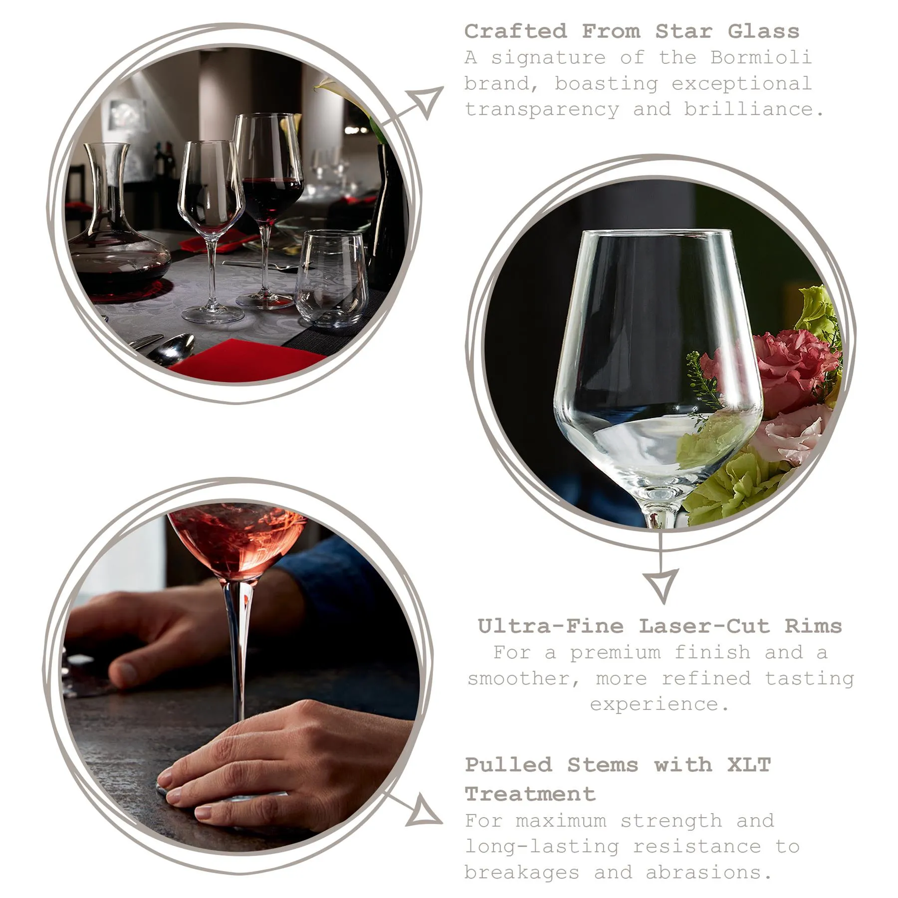 190ml Electra Liqueur Glasses - Pack of 6 - By Bormioli Rocco