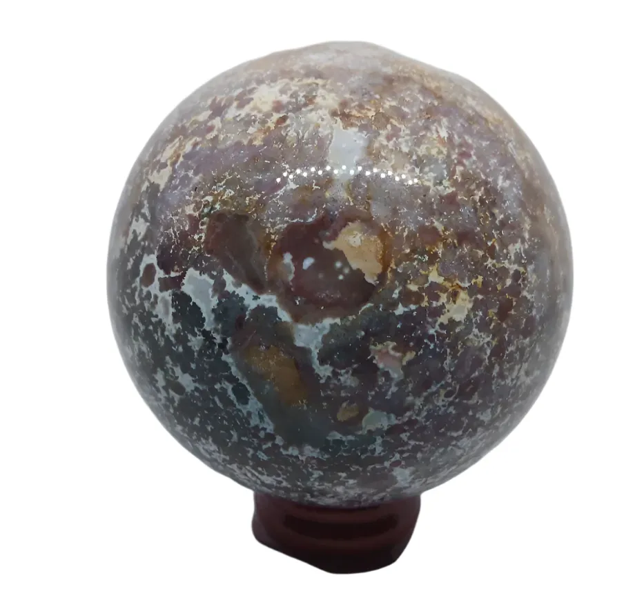 509G Ocean Jasper Crystal Sphere