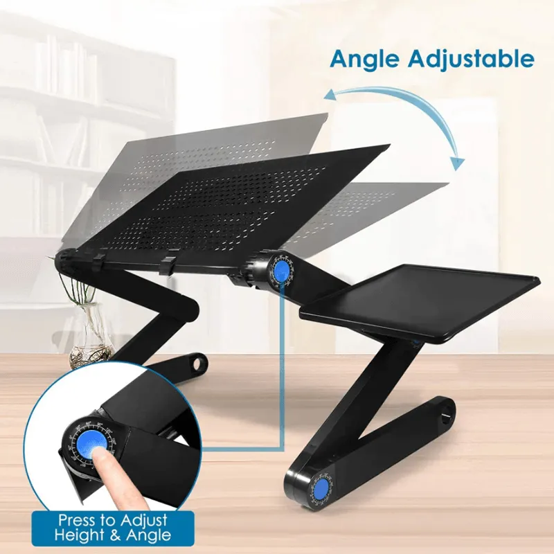 Adjustable foldable cooling laptop stand AD-10