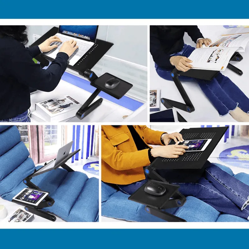 Adjustable foldable cooling laptop stand AD-10