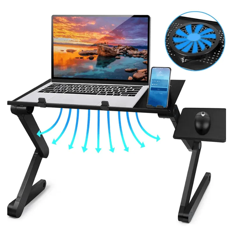 Adjustable foldable cooling laptop stand AD-10