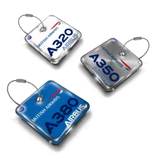 British Airways Airbus Crew Tag