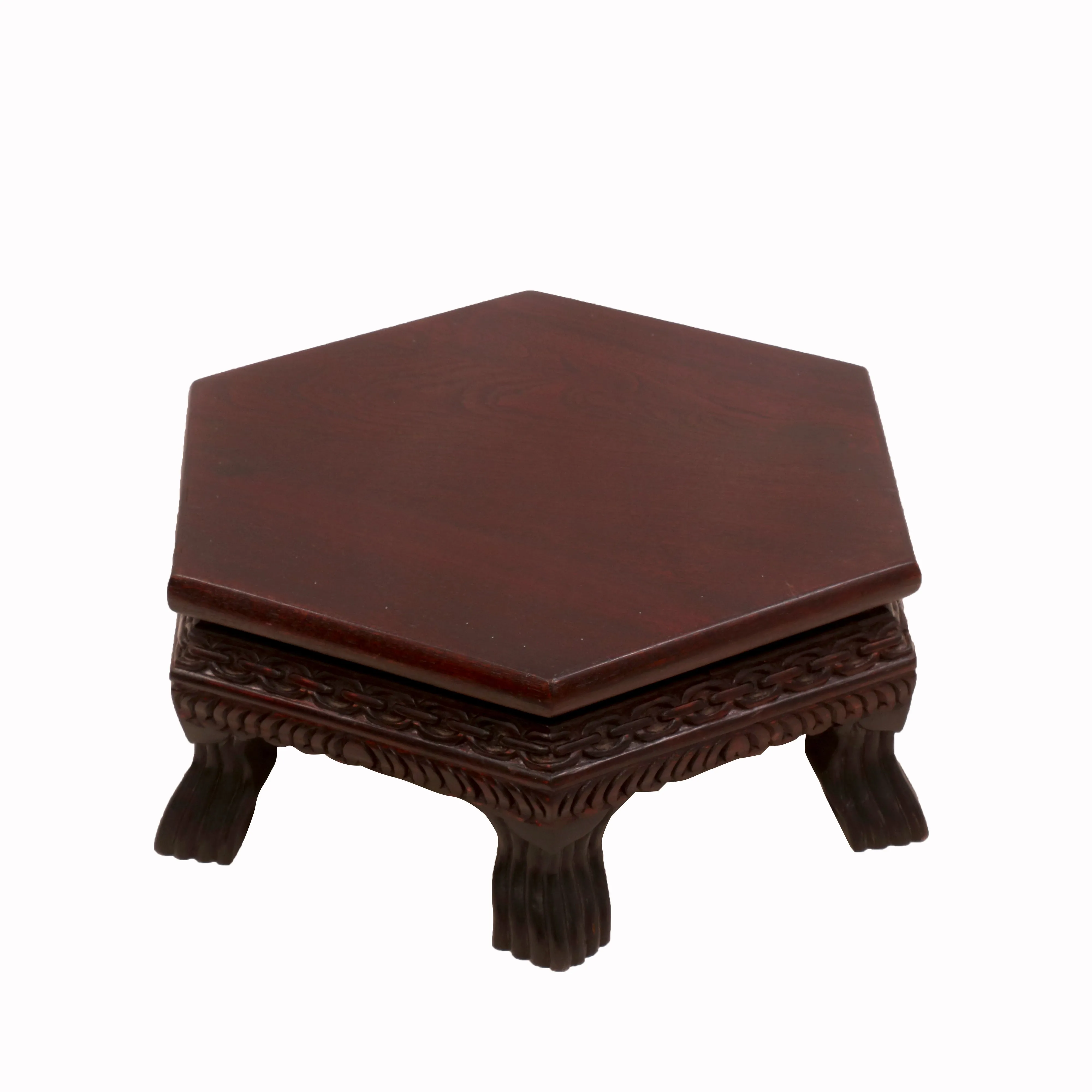 Chain Style Mahogany Dark Style Teak Wood Bajot