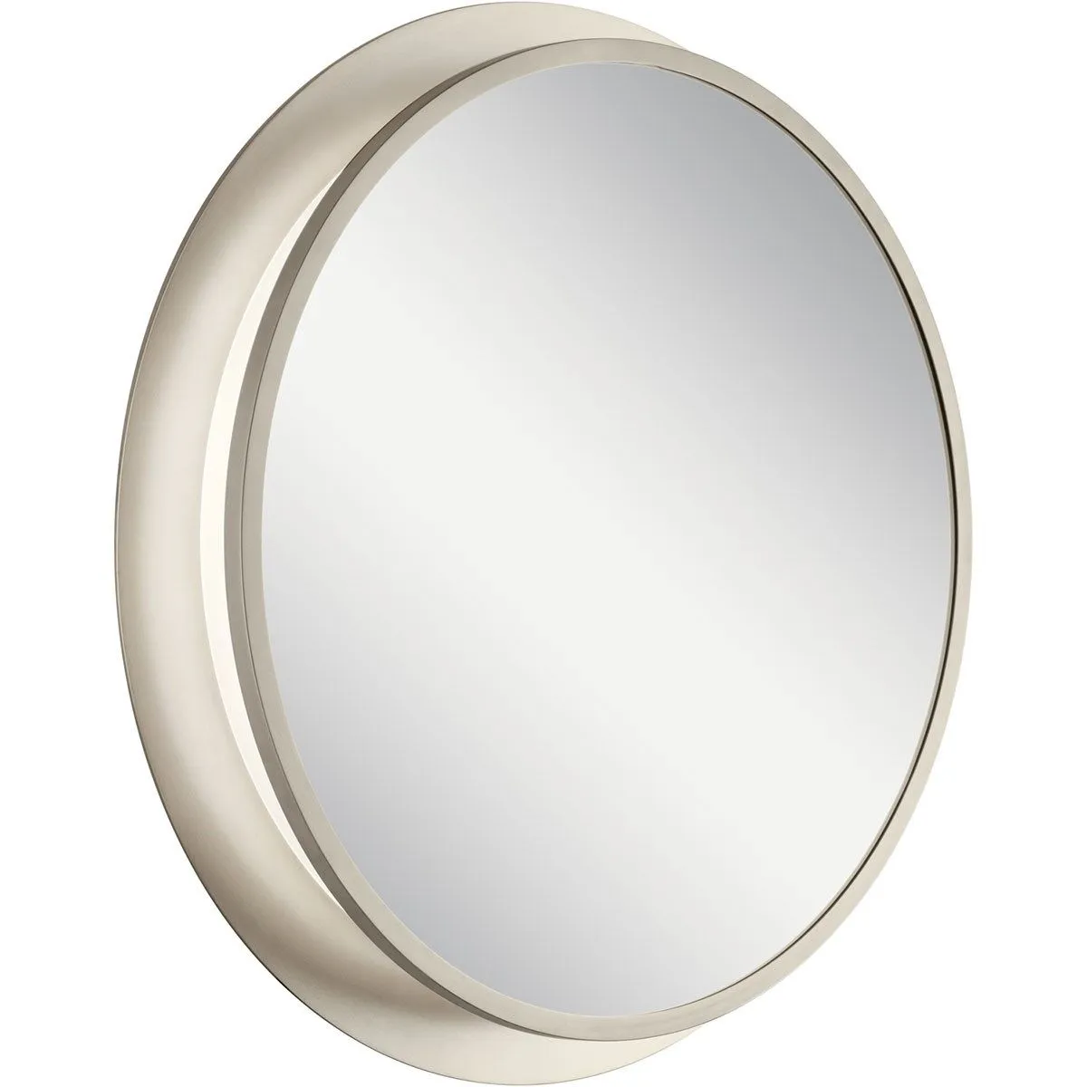 Chennai 30 In. LED Mirror 800 Lumens Nickel Finish