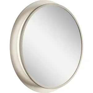 Chennai 30 In. LED Mirror 800 Lumens Nickel Finish