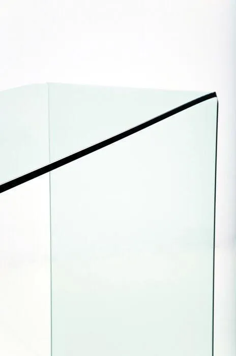 Clear Club Glass Console