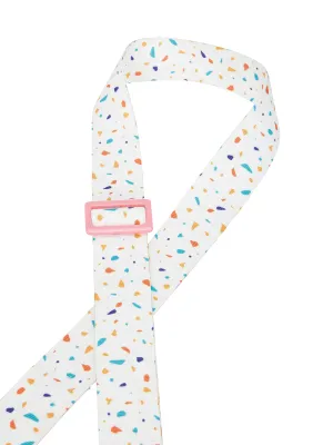Confetti Strap with Pink Adjuster