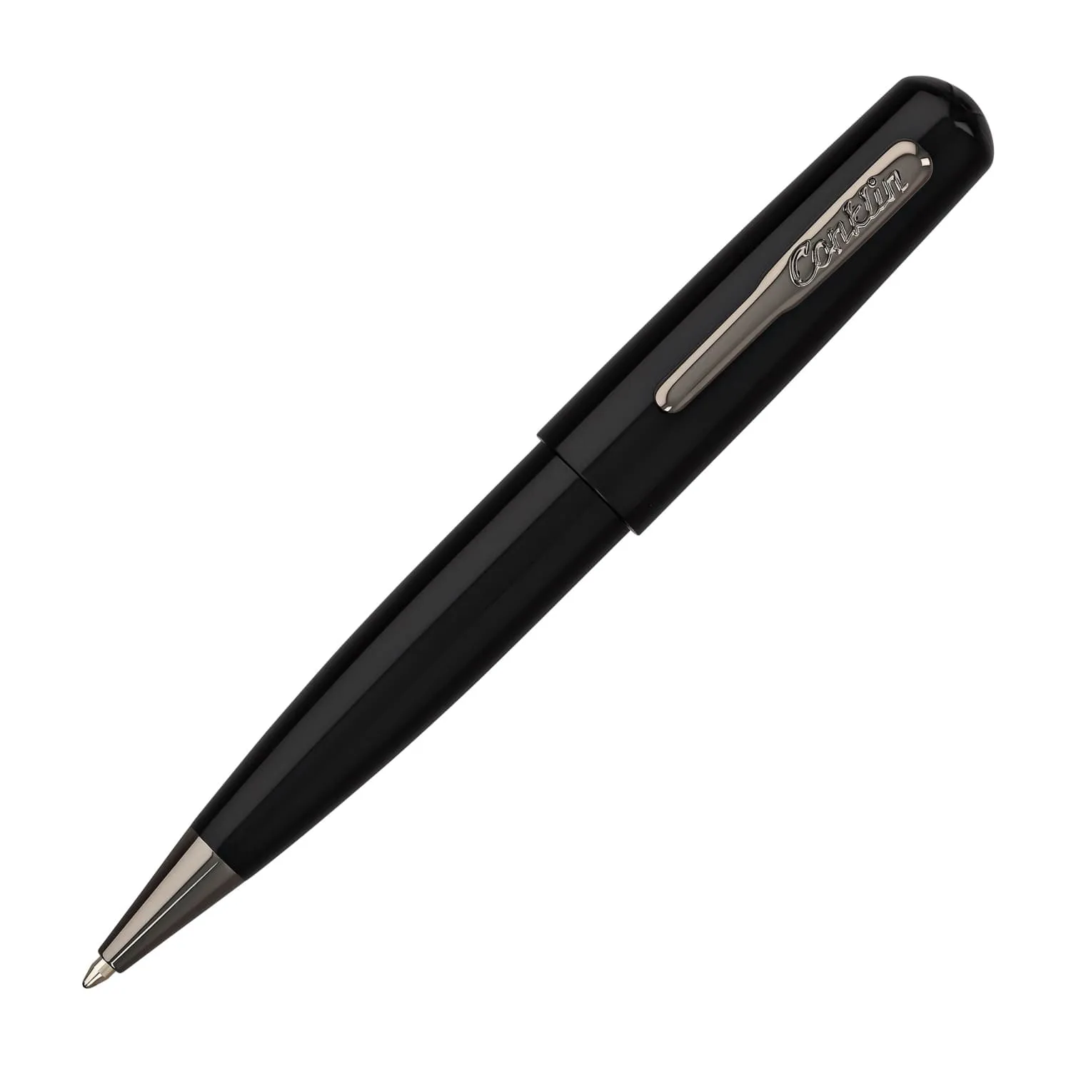 Conklin All American Ballpoint Pen in Raven Black