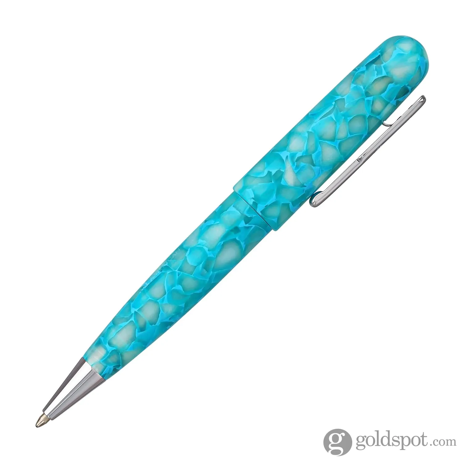 Conklin All American Ballpoint Pen in Turquoise Serenity