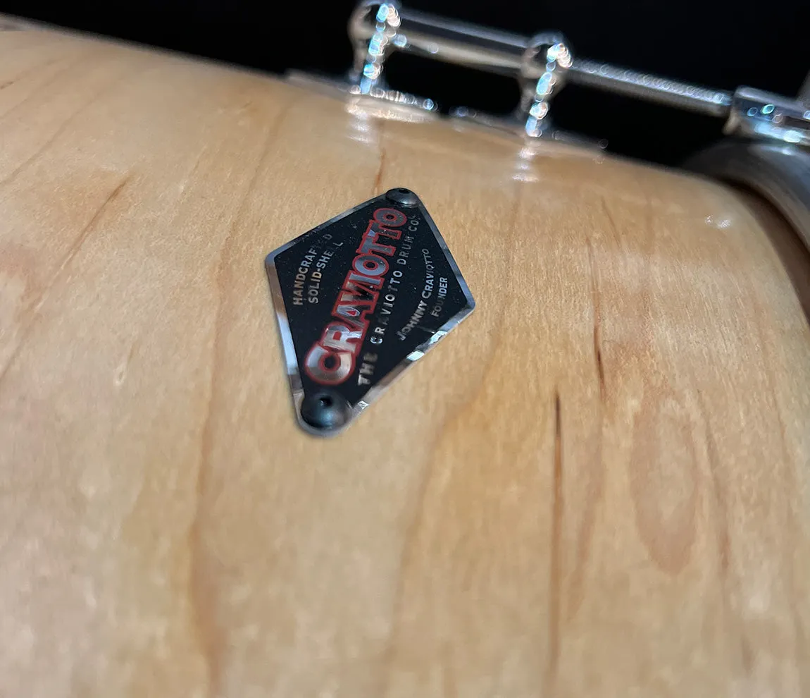 Craviotto Custom Shop 13" x 9" Maple Rack Tom in Satin Oil Finish