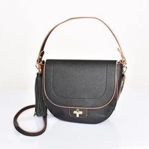 Deep Saddle Shoulder Bag