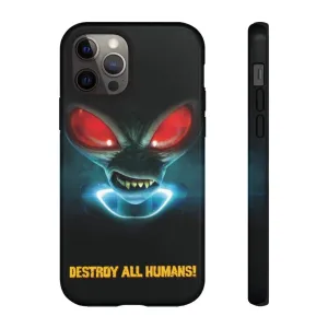 Destroy All Humans! Invader Crypto Phone Case