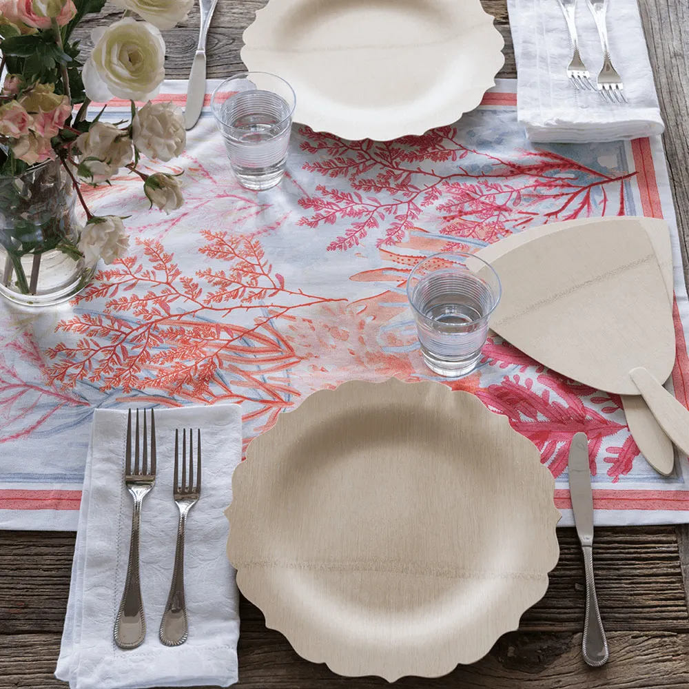 Disposable Bamboo Fancy Plates