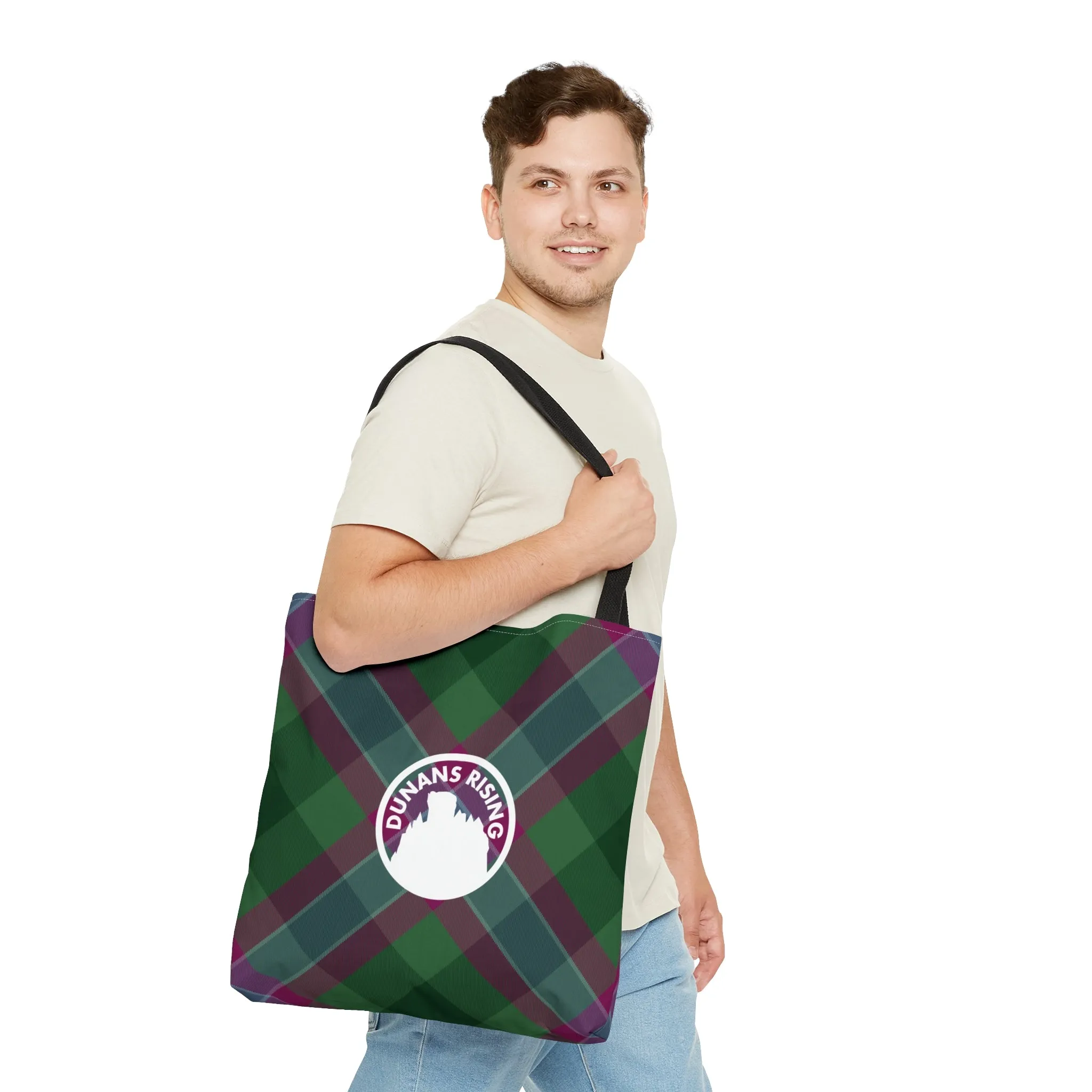 Dunans Rising Tartan Tote Bag (AOP)