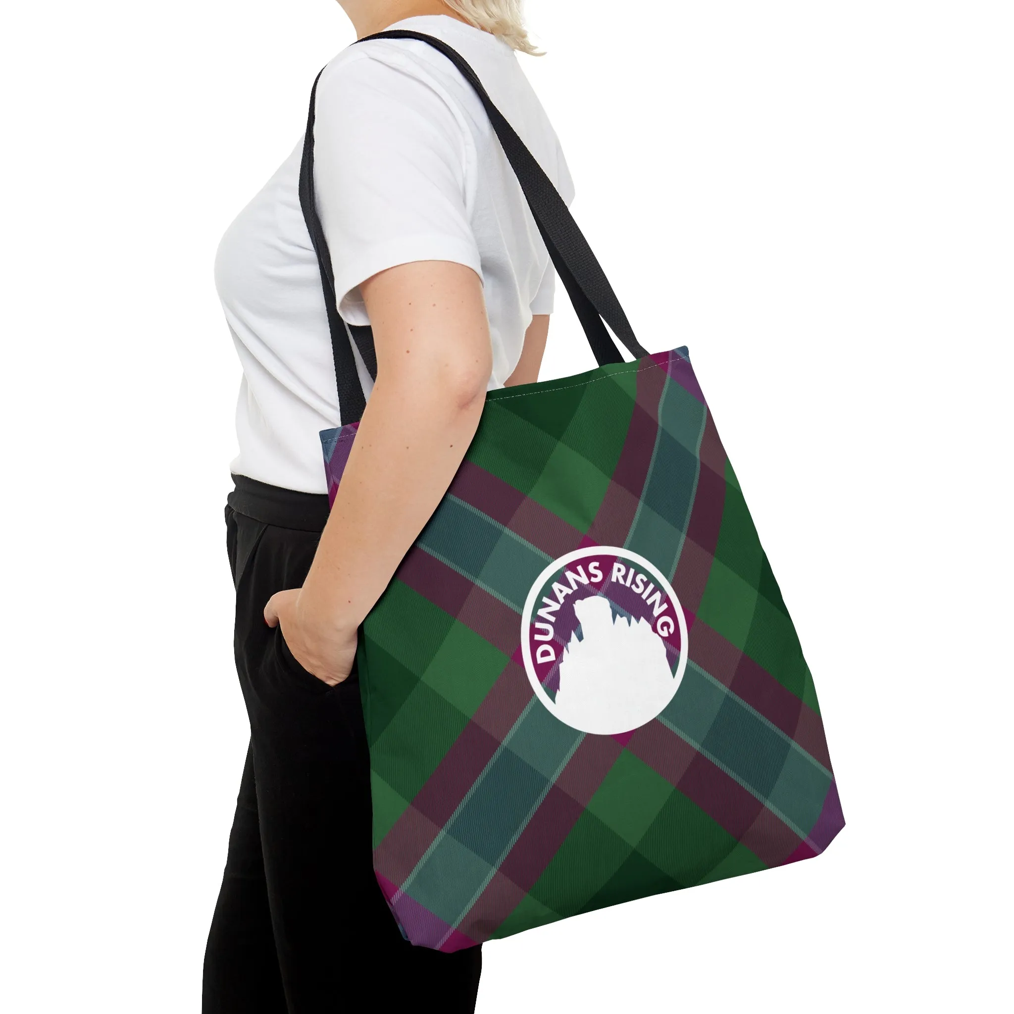 Dunans Rising Tartan Tote Bag (AOP)