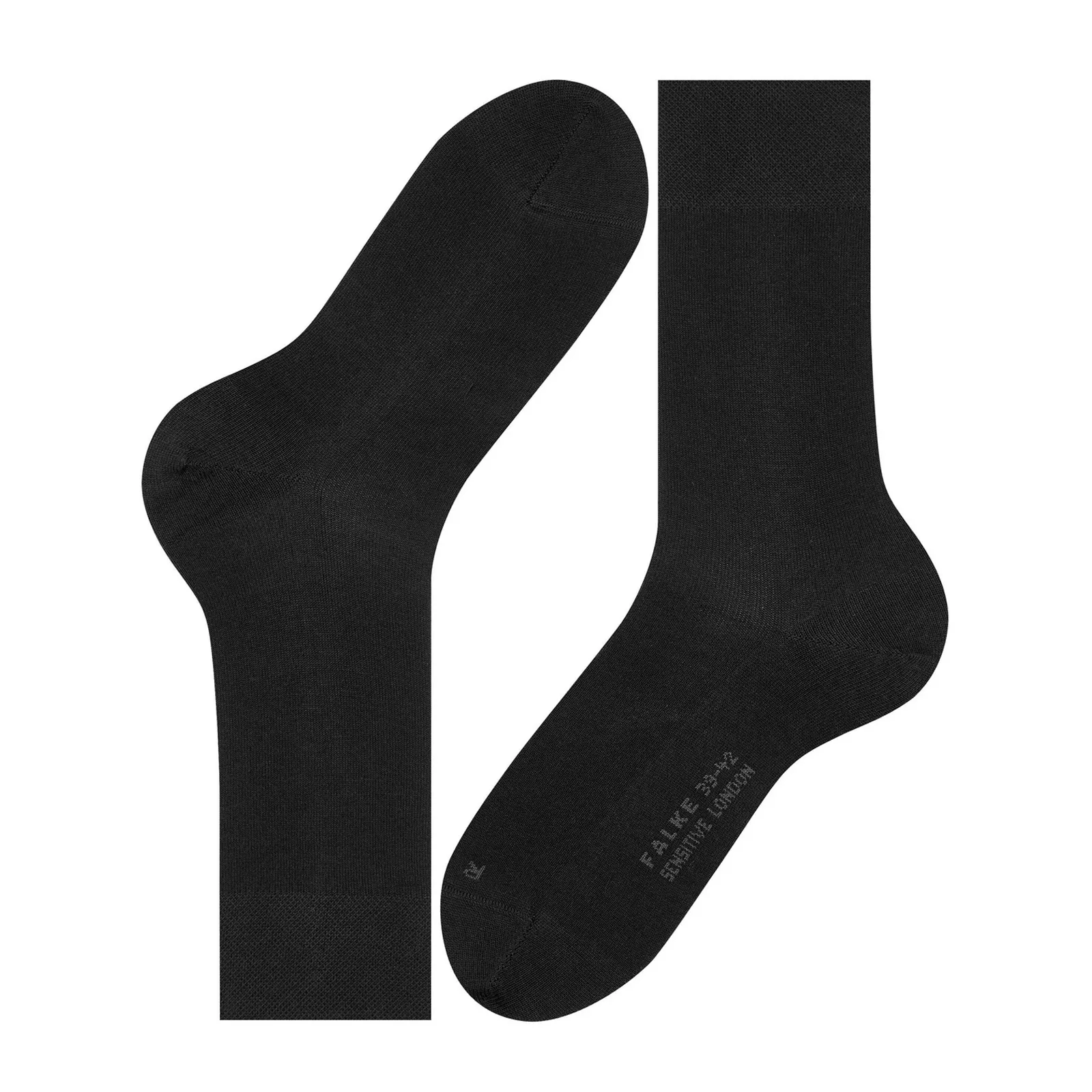 Falke Sensitive London Crew Sock (Men) - Black