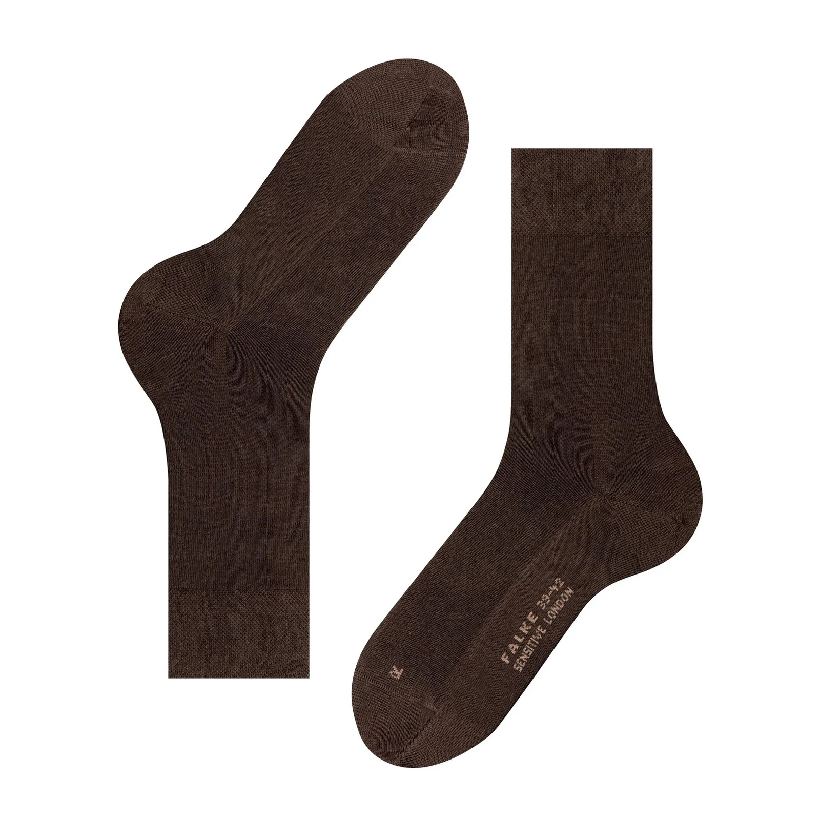 Falke Sensitive London Crew Sock (Men) - Brown