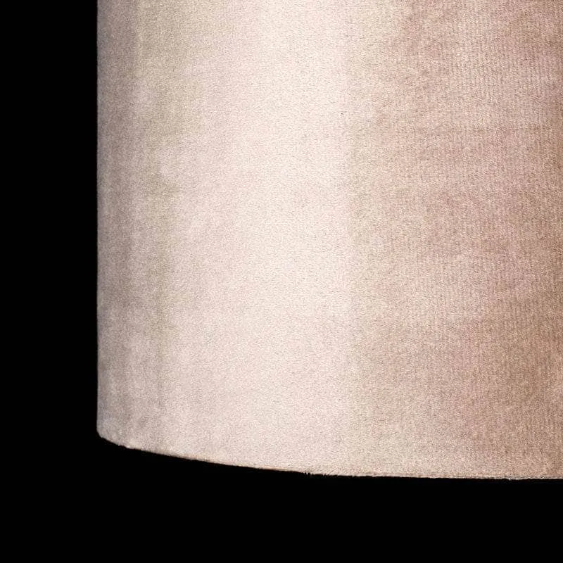 Forli Taupe Velvet Light Shade - 28cm