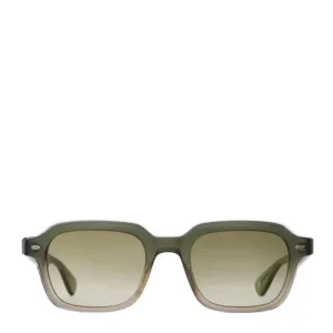 Garrett Leight OG Freddy P 49 Sunglasses Matte Cyprus Fade/Olive Gradient