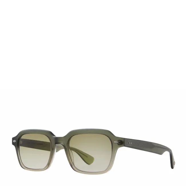 Garrett Leight OG Freddy P 49 Sunglasses Matte Cyprus Fade/Olive Gradient