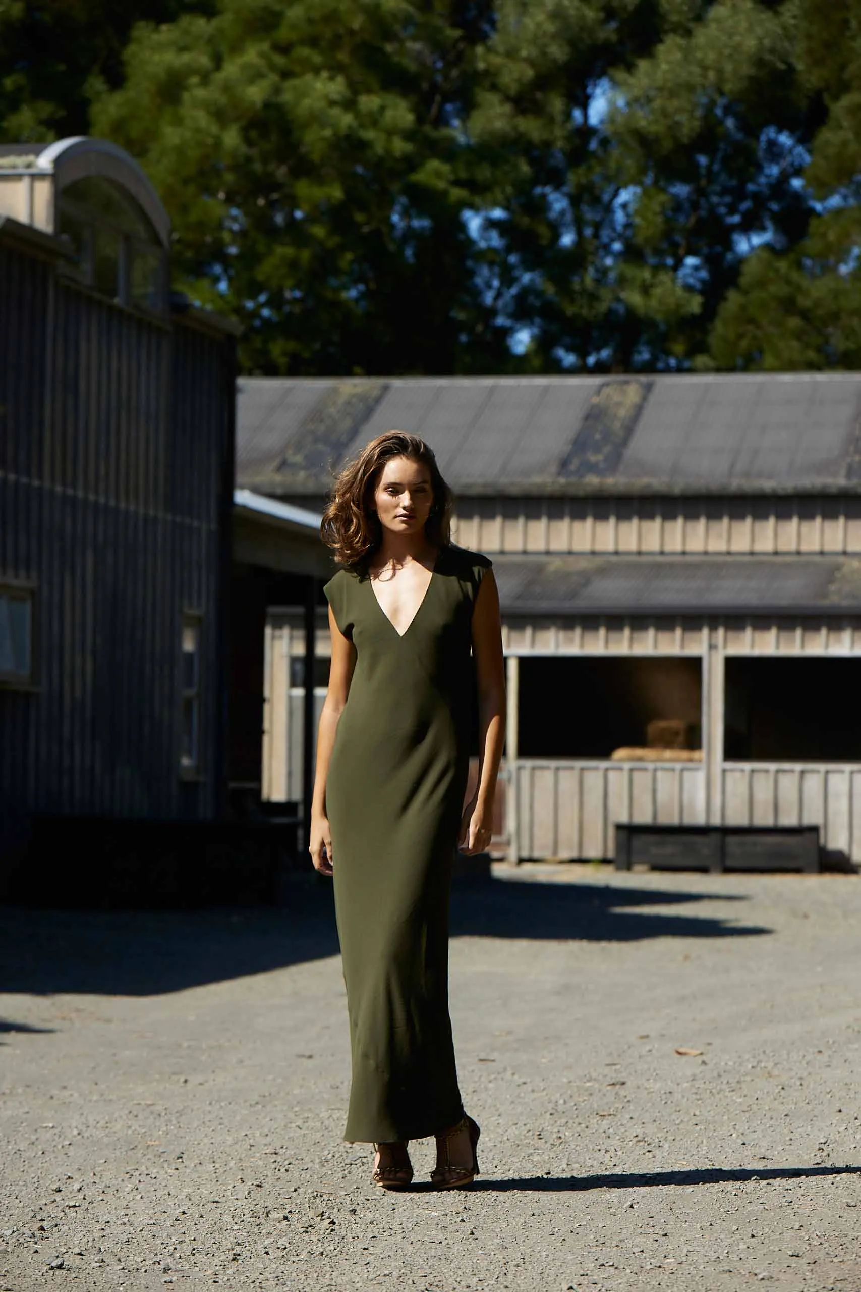HALSTON DRESS JUNGLE
