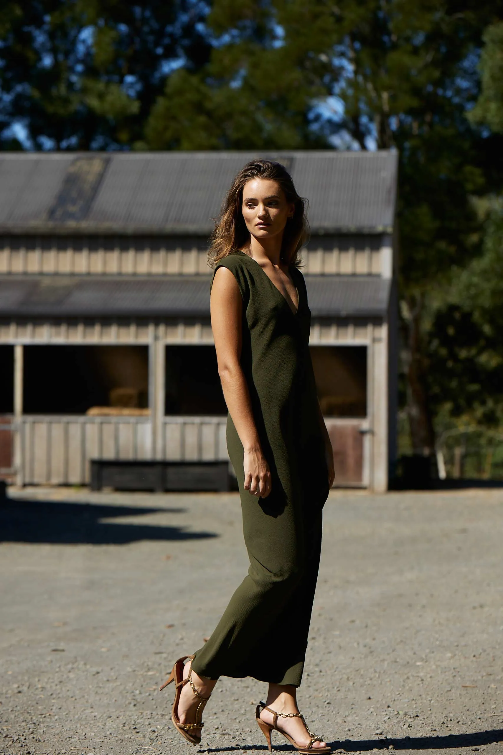 HALSTON DRESS JUNGLE