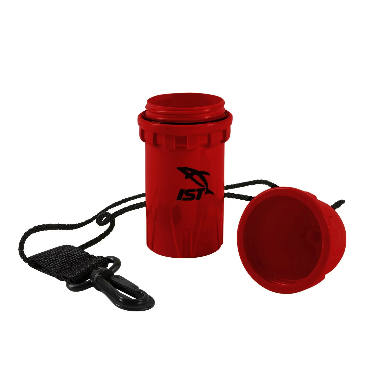 IST High Impact Dry Canister with Hang Cord and Clip, Small