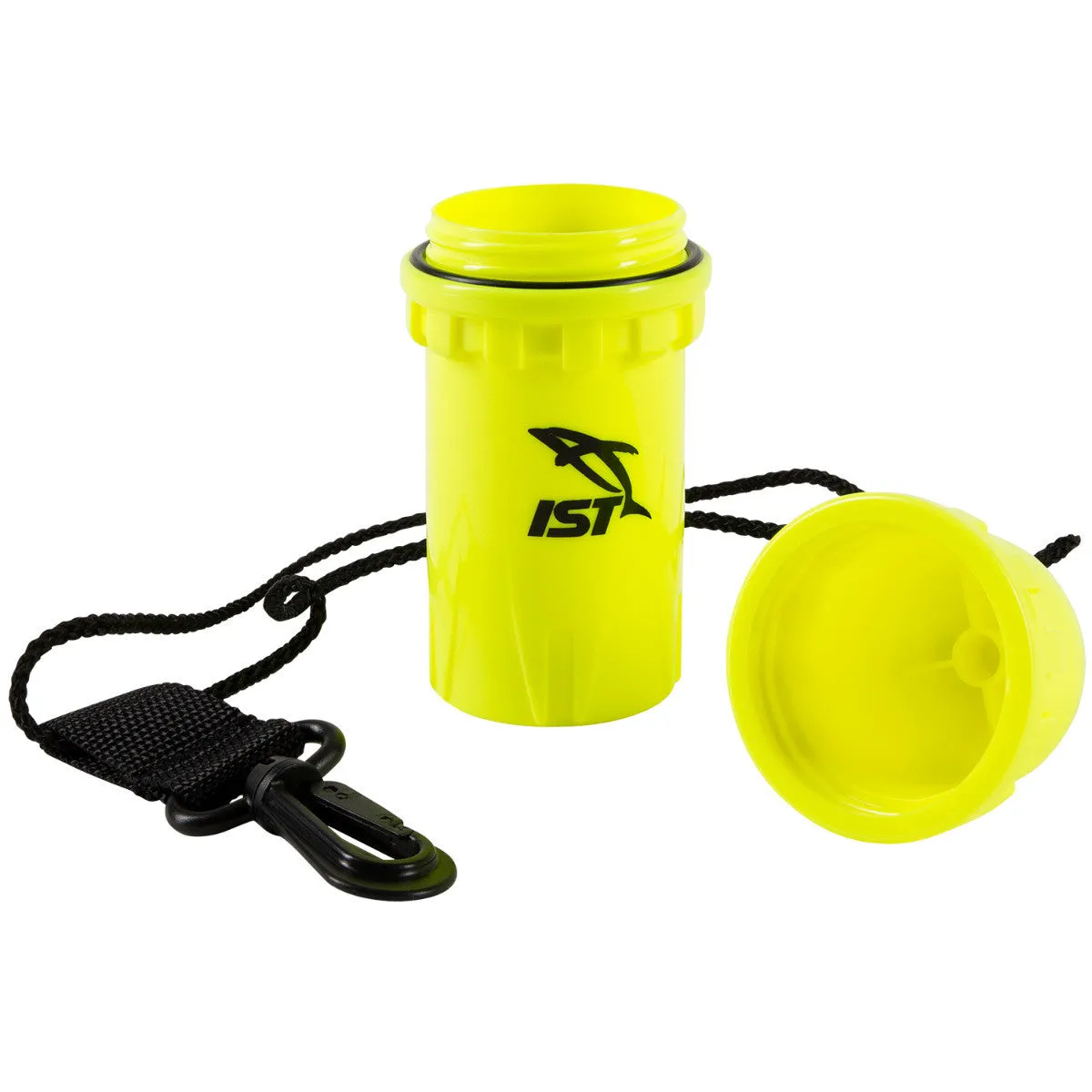 IST High Impact Dry Canister with Hang Cord and Clip, Small