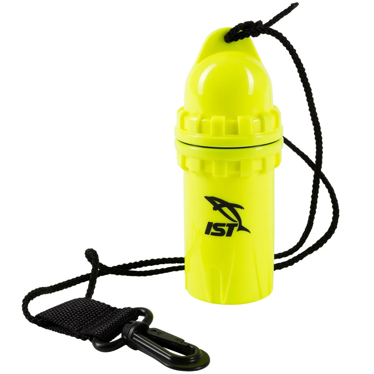IST High Impact Dry Canister with Hang Cord and Clip, Small
