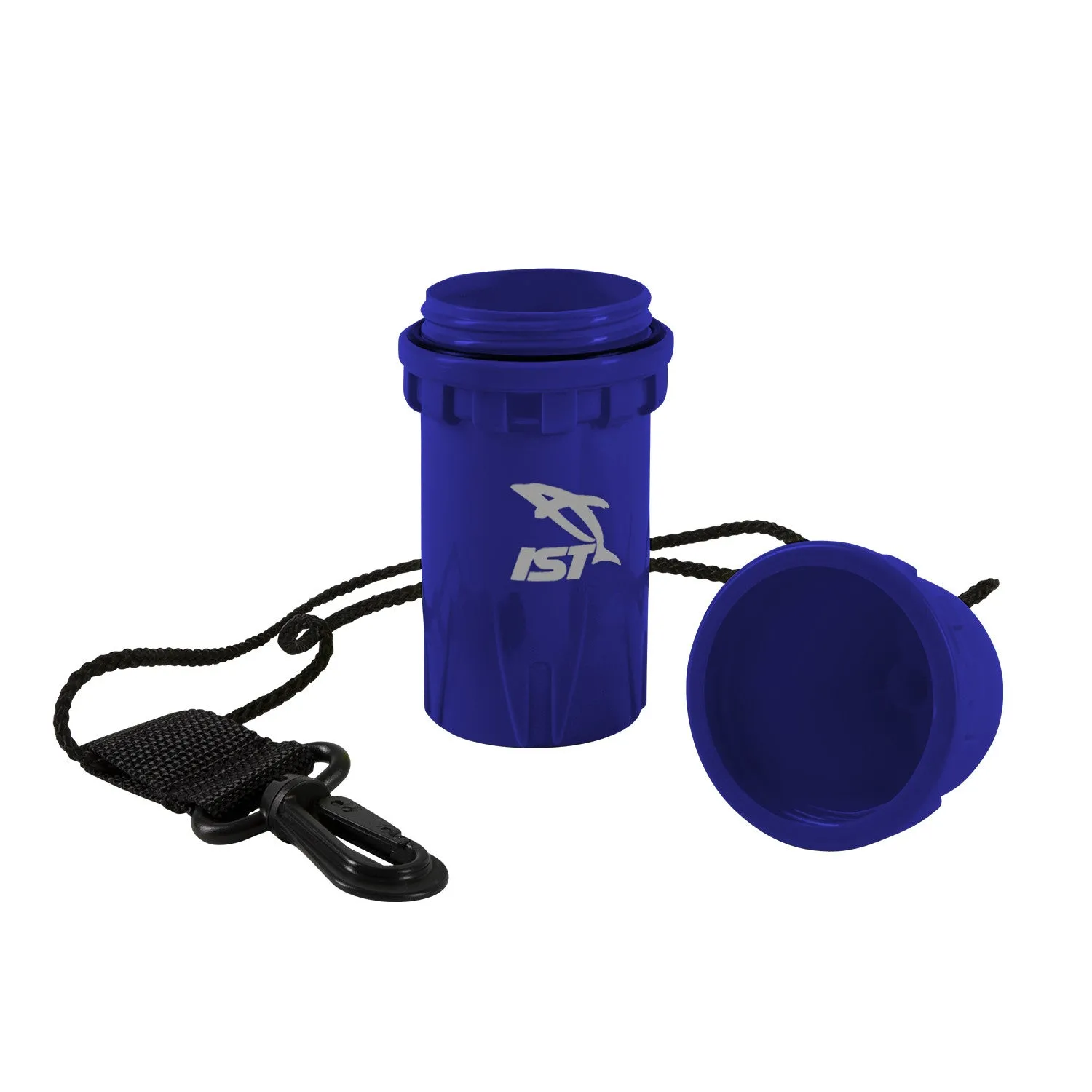IST High Impact Dry Canister with Hang Cord and Clip, Small