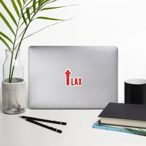 LAX Tower (Red) Bubble-free stickers
