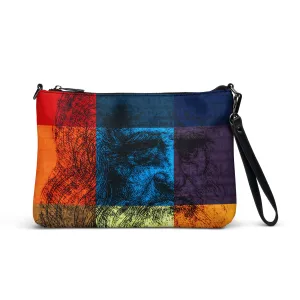 Leonardo Da Vinci Modern Self-Portrait Crossbody bag