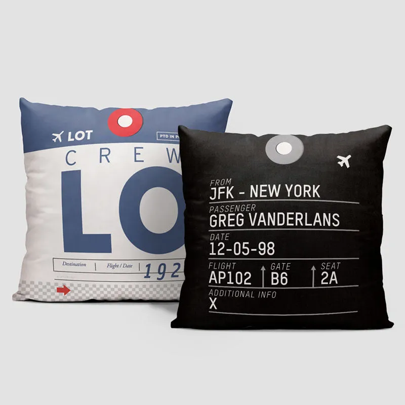 LO - Throw Pillow