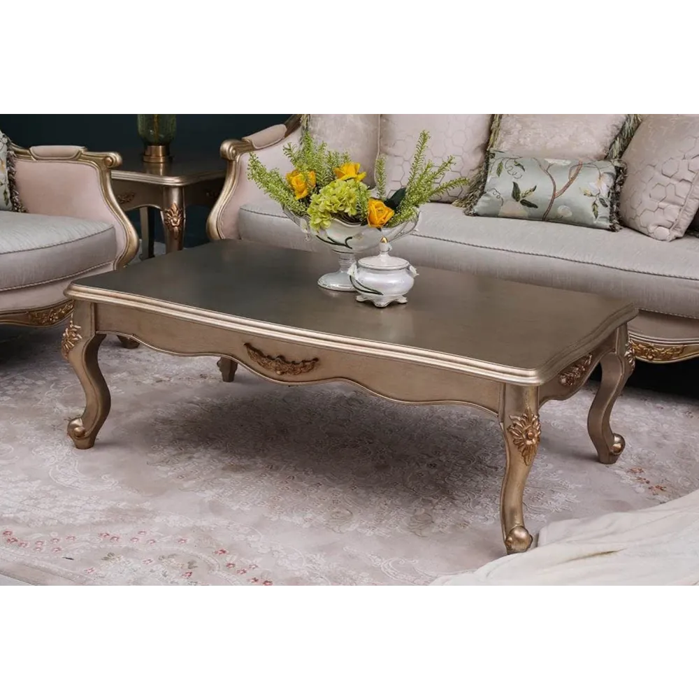 Luxury Design Traditional Quinton Carving Sofa Set
