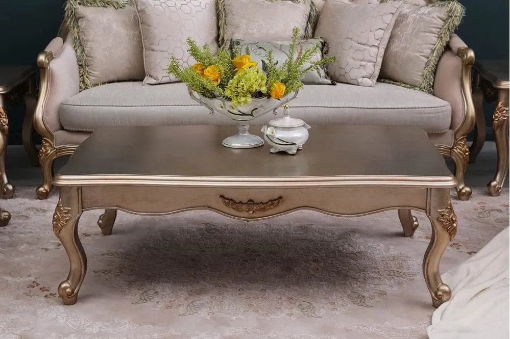 Luxury Design Traditional Quinton Carving Sofa Set