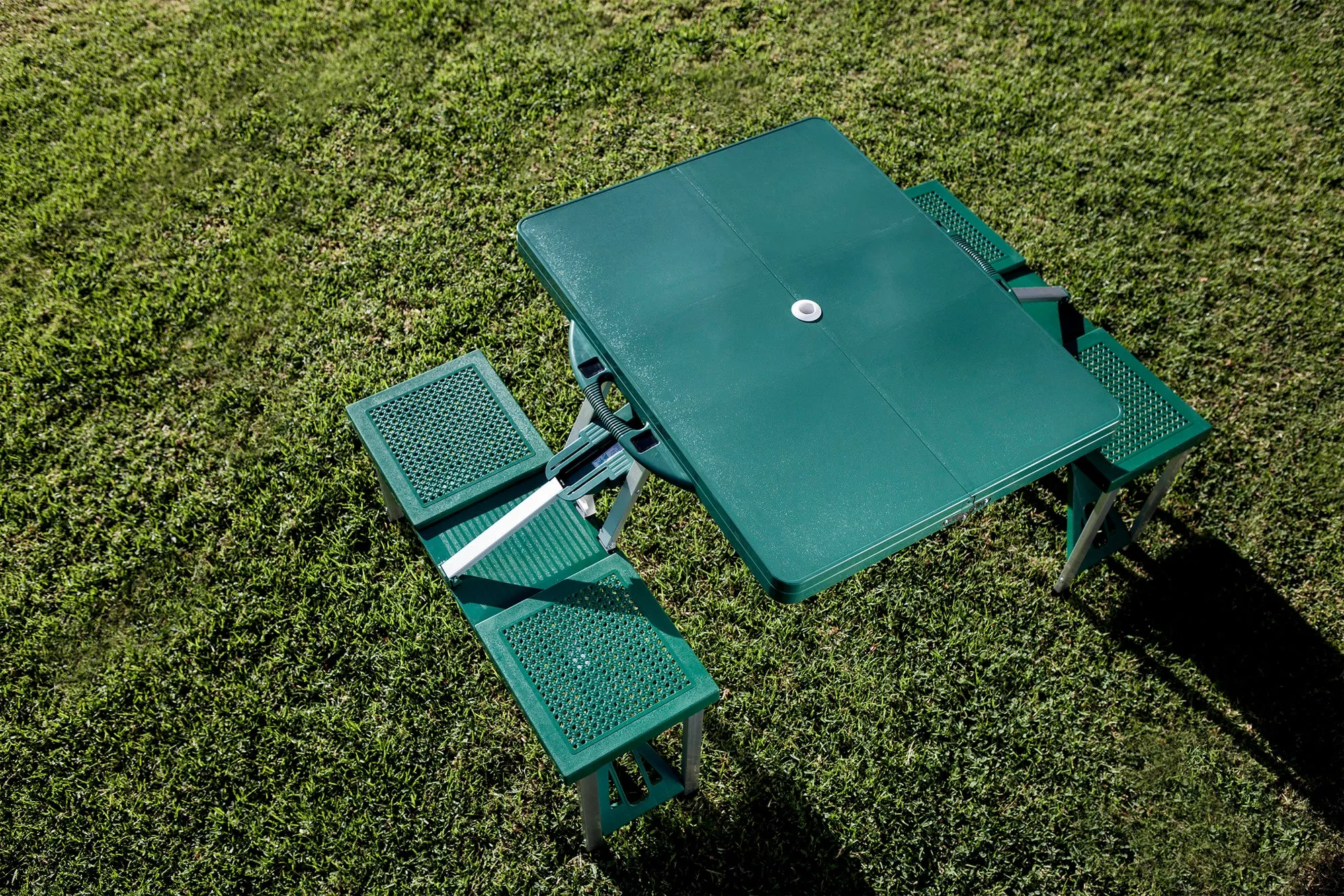 Mandalorian Grogu - Picnic Table Portable Folding Table with Seats