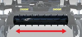 Mini Soil Conditioner For Compact Utility Loaders