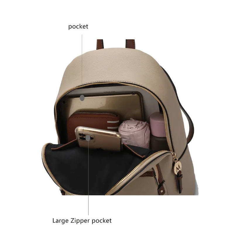 MKF Collection Alice Backpack Vegan Leather Women