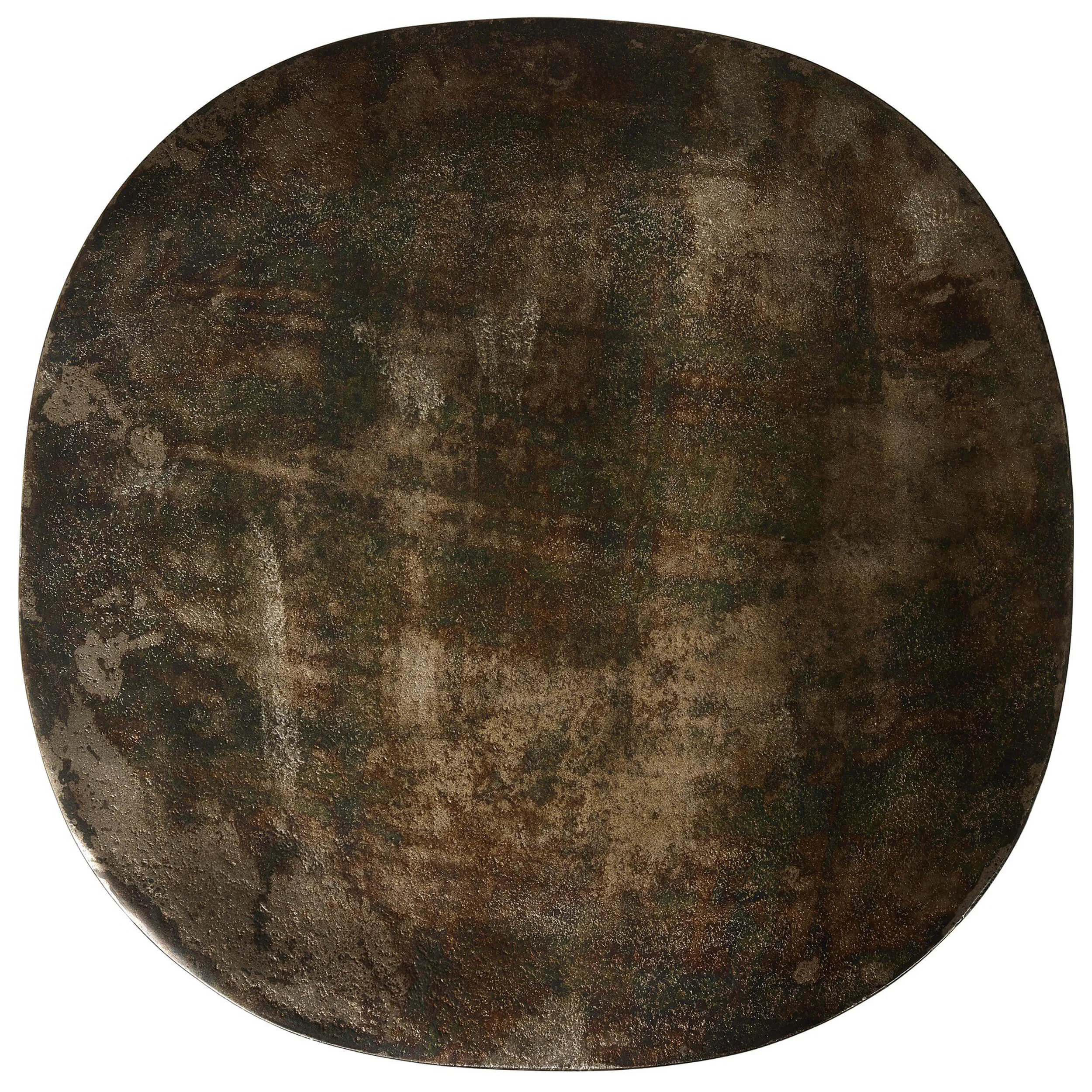 Odessa End Table, Distressed Bronze