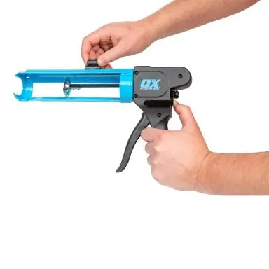 OX Pro 10-Ounce Rodless Caulk Gun | 7:1 Thrust Ratio