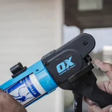 OX Pro 10-Ounce Rodless Caulk Gun | 7:1 Thrust Ratio