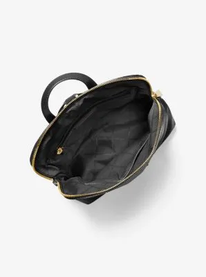Rhea Medium Pebbled Slim Backpack