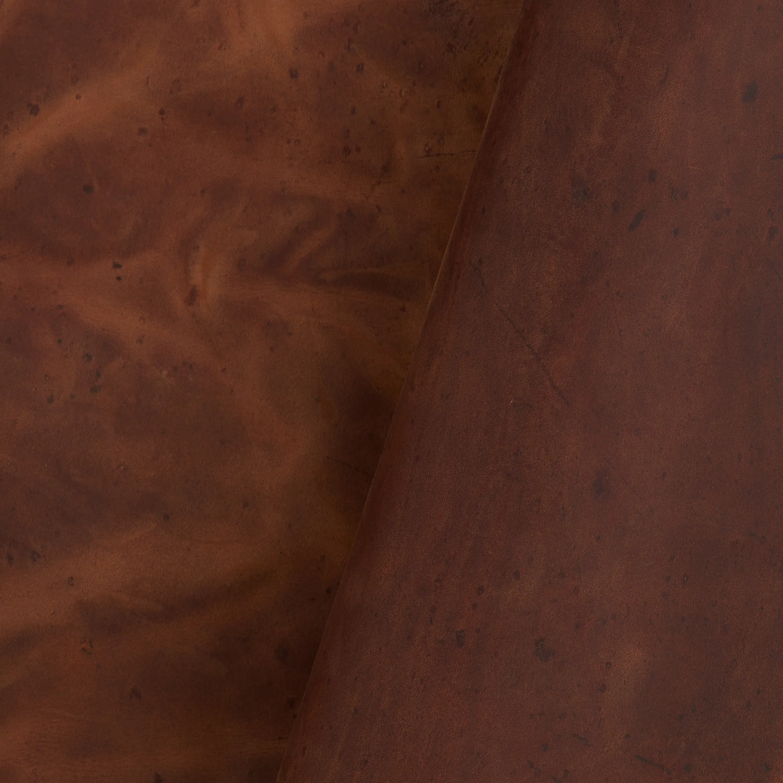 Rustic Tri-Cut Cowhide