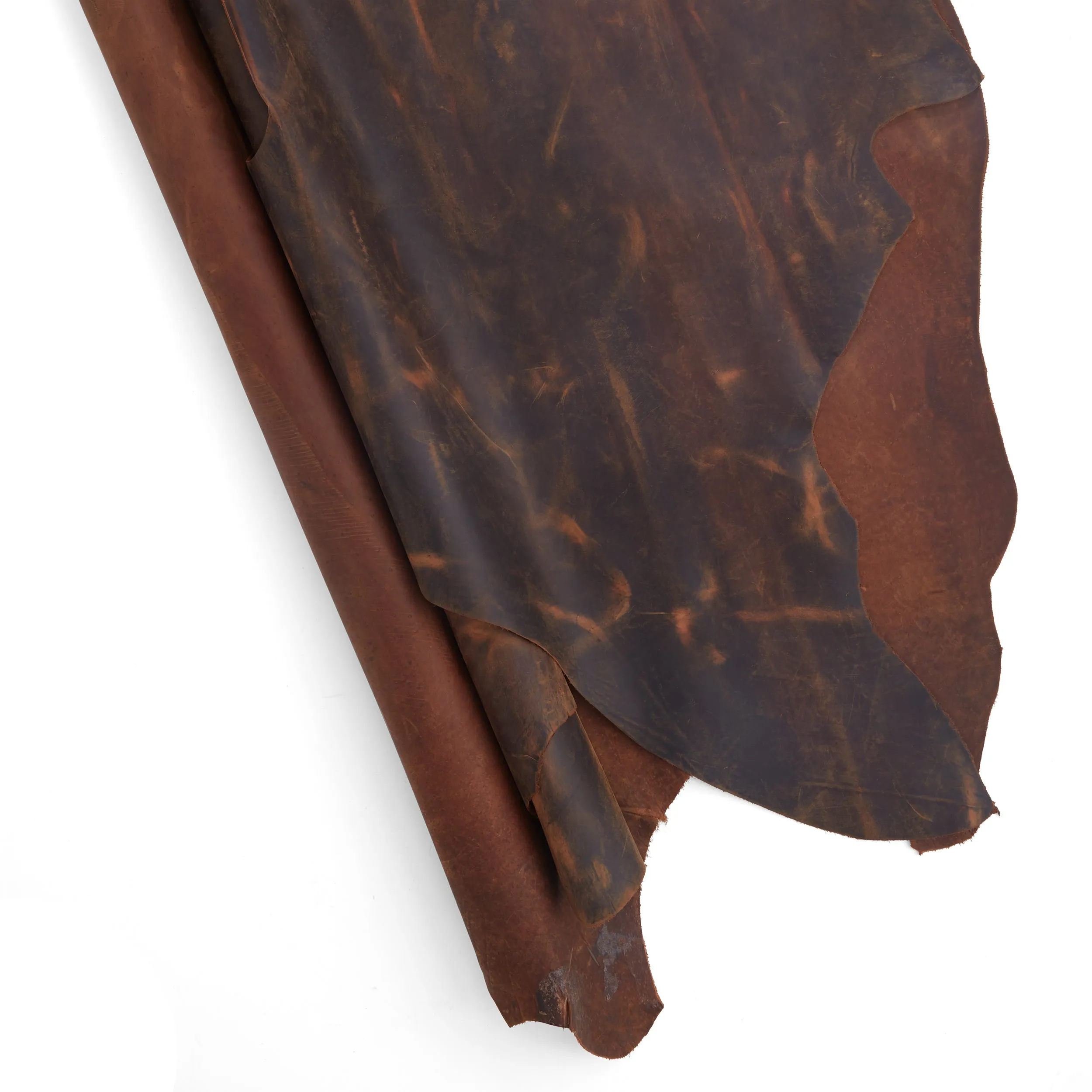 Rustic Tri-Cut Cowhide