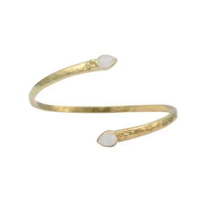 Savaya Gold Rainbow Moonstone Bracelet